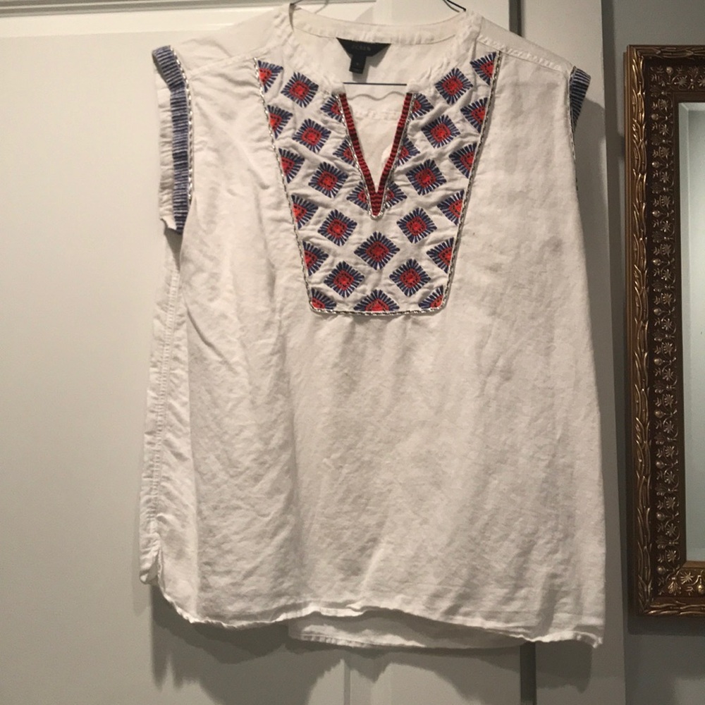 COPY - J. Crew linen top
